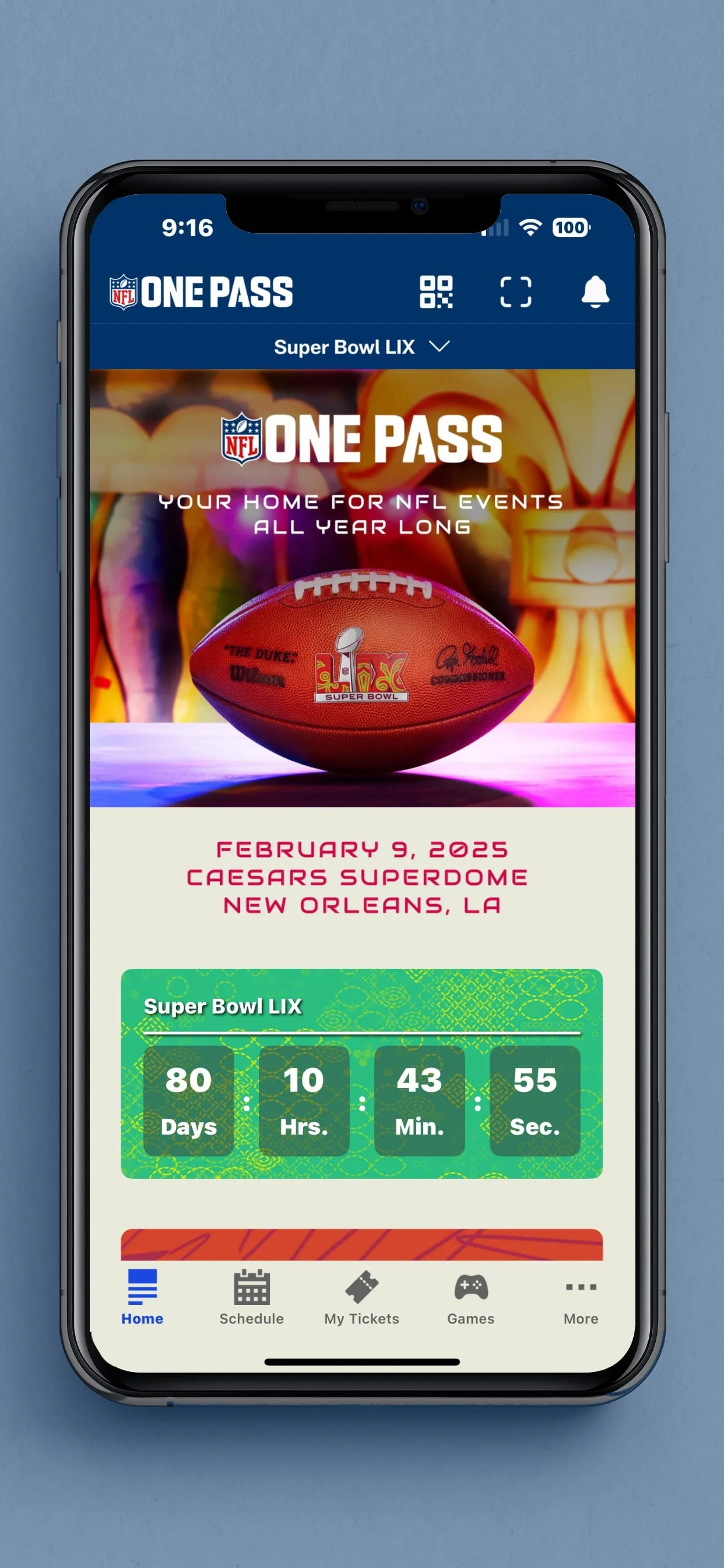 NFL OnePass Screenshot 2