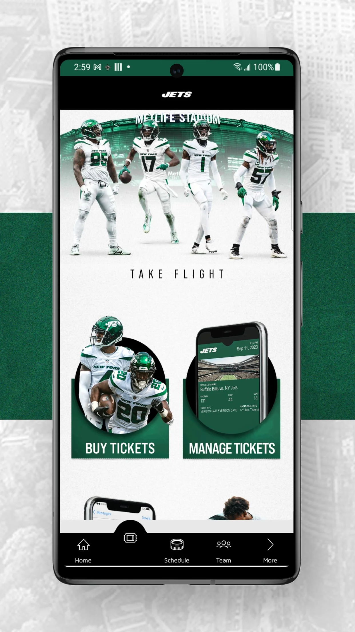 Official New York Jets Screenshot 4