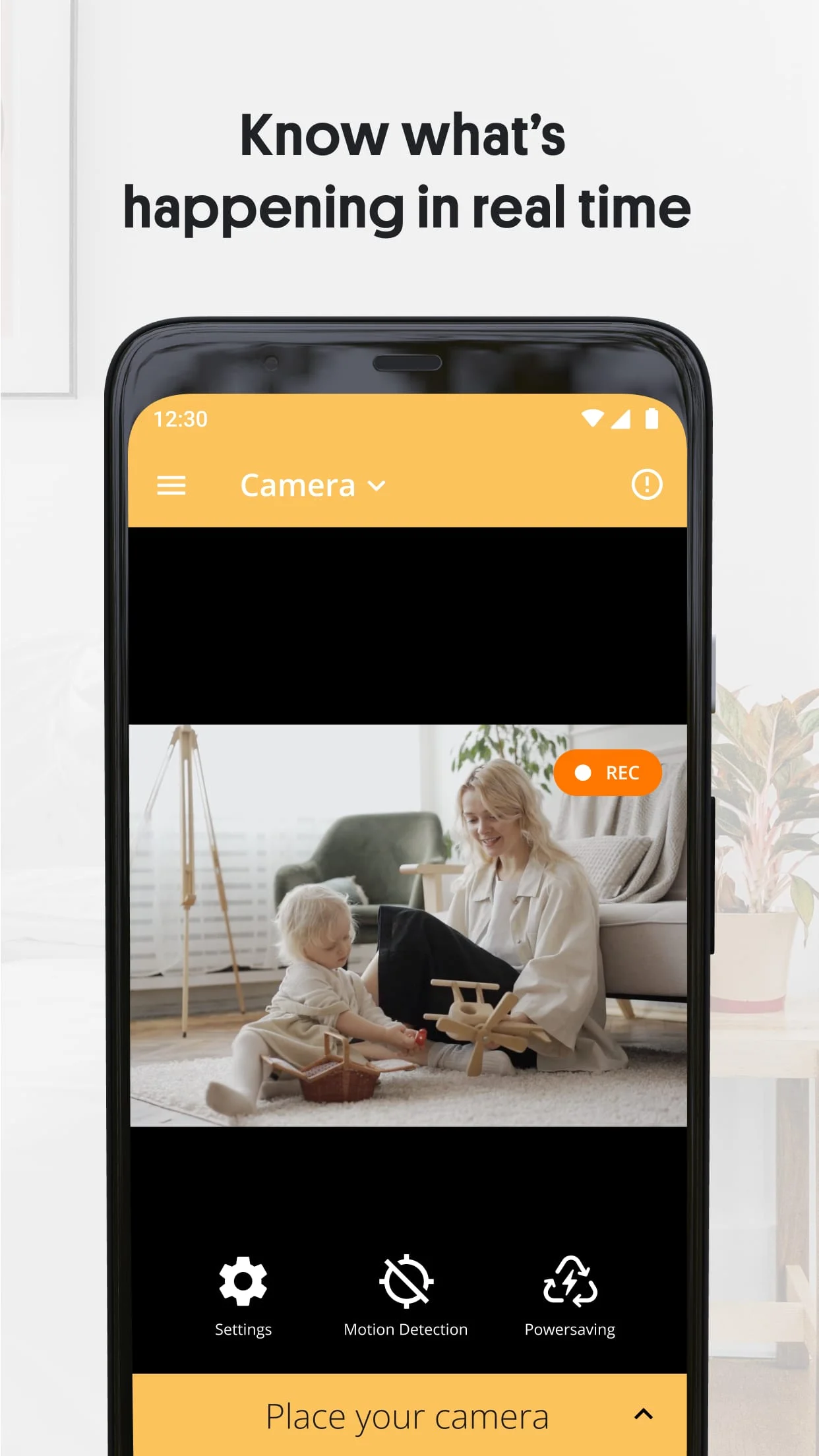 AlfredCamera Home Security app Screenshot 2