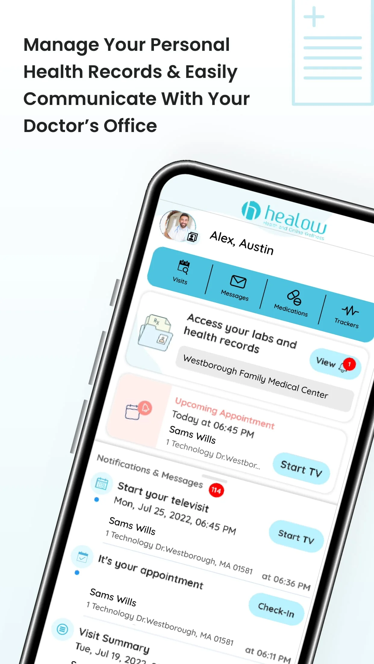 healow Screenshot 1